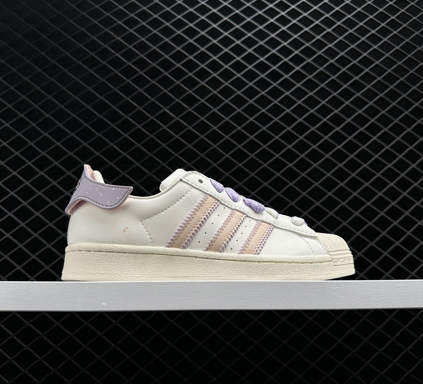 Adidas Originals Superstar White Purple Pink - H03727 | Premium Quality Footwear