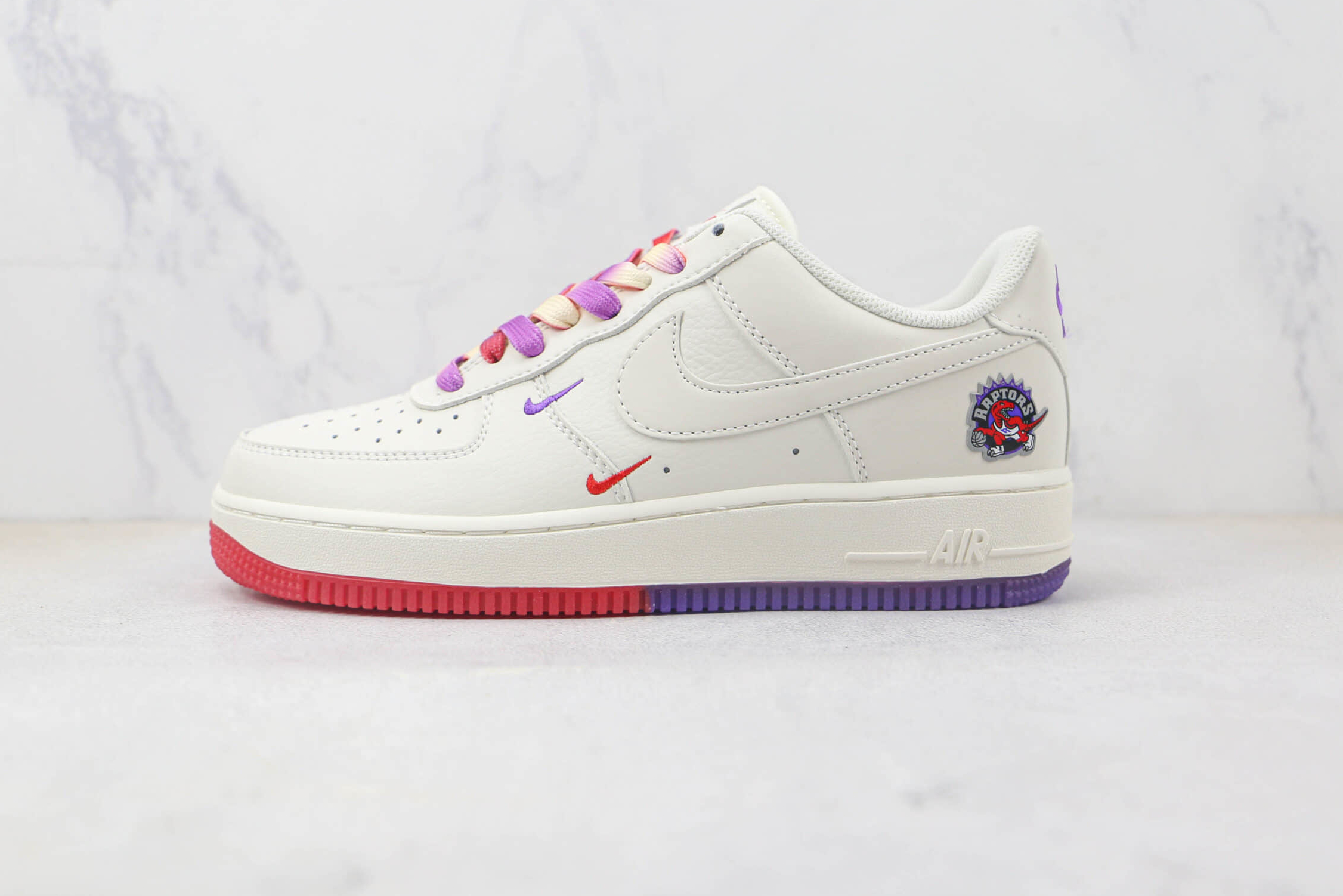 Nike Air Force 1 07 Low White Purple Red KK6325-015 – Exclusive Footwear for Versatile Style