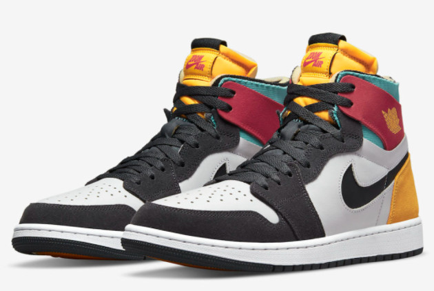 Air Jordan 1 High Zoom CMFT 'Multi-Color' CT0978-016 | Stylish and Comfortable Sneakers