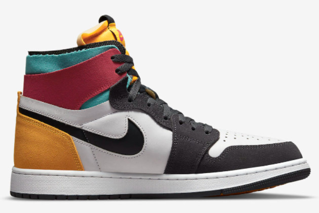 Air Jordan 1 High Zoom CMFT 'Multi-Color' CT0978-016 | Stylish and Comfortable Sneakers