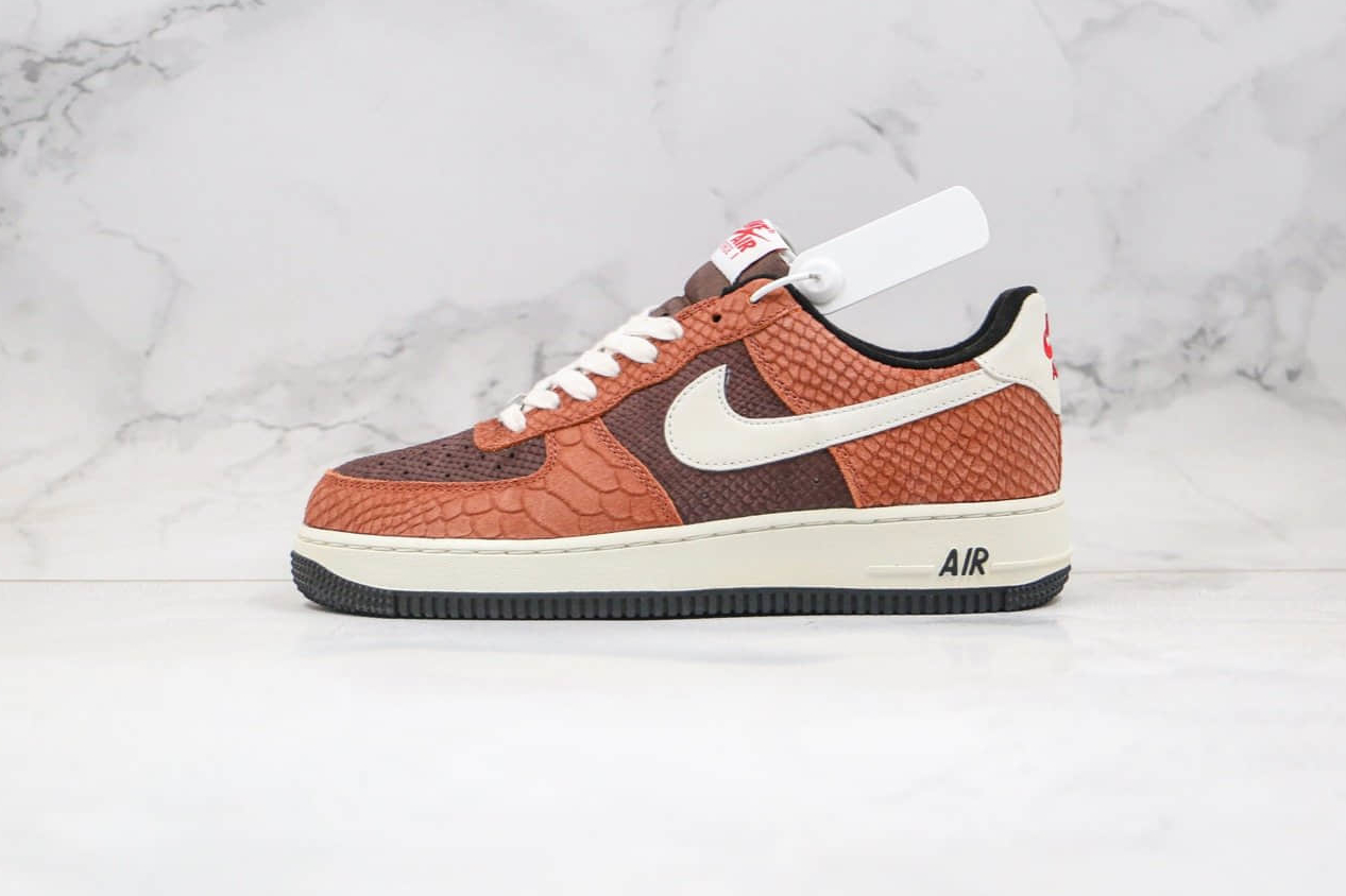 Nike Air Force 1 Low PRM 'Red Bark' CV5567-200 - Shop Now!