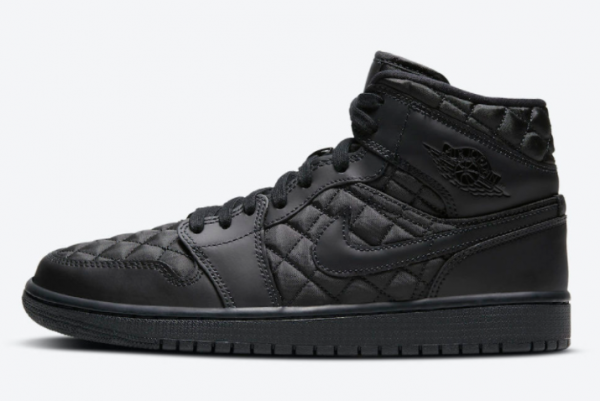 Air Jordan 1 Mid SE 'Black Quilted' DB6078-001: Premium Design and Style