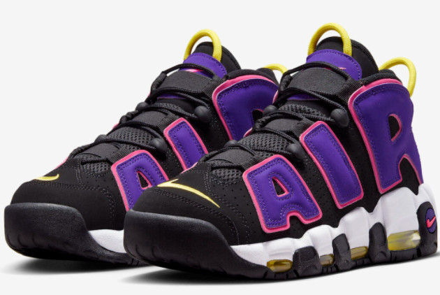 Nike Air More Uptempo Court Purple Black/Multi Color DZ5187-001