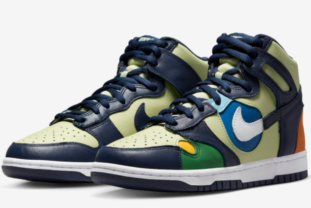 Nike Dunk High Multi-Color See-Through DQ7575-300 - Stylish and Trendy Sneakers
