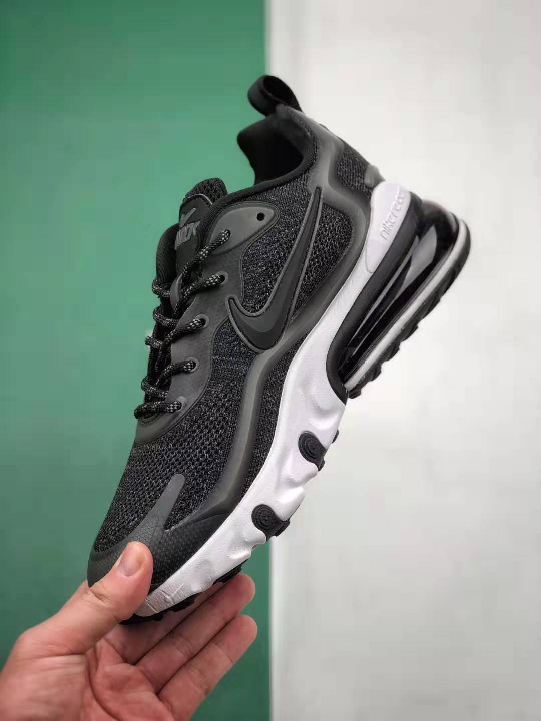 Nike Air Max 270 React Black White AO4971-102 | Stylish Sneakers