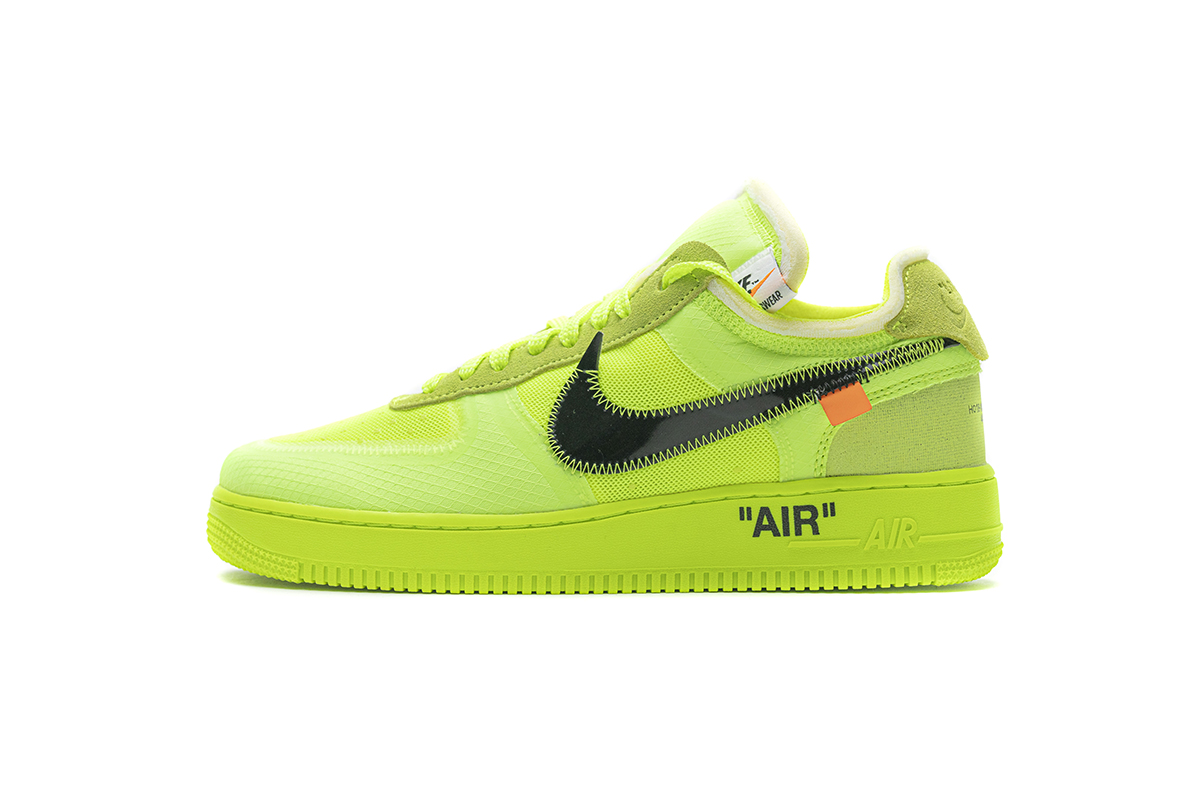 Nike Off-White X Air Force 1 Low 'Volt' AO4606-700