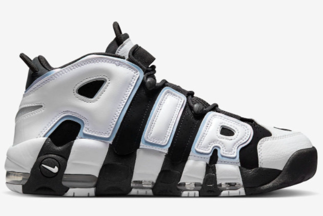 Nike Air More Uptempo Cobalt Bliss Black/White-Multi-Color DV0819-001