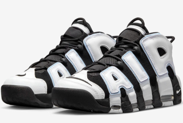 Nike Air More Uptempo Cobalt Bliss Black/White-Multi-Color DV0819-001