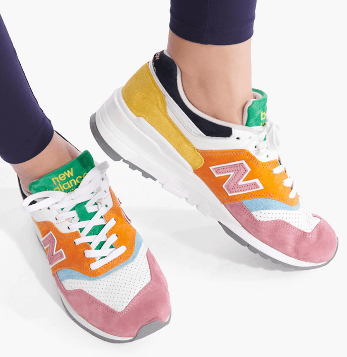 STAUD x New Balance 997 Made in USA 'Multi-Color' W997SD1 - Premium Collaborative Sneakers