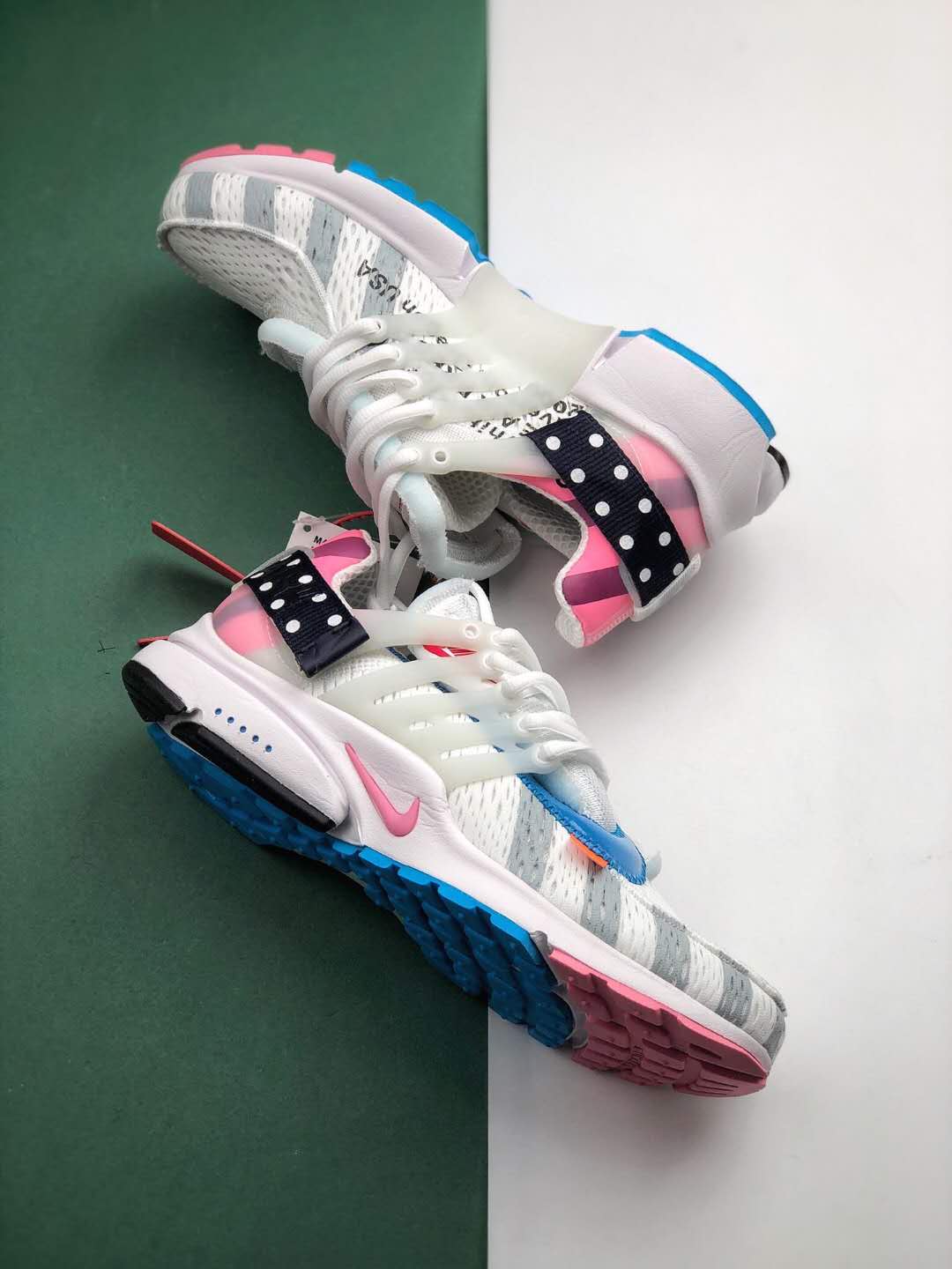 Parra x Off White x Nike Air Presto 2 White Multi Color AA3830-140 - Unique Collab Sneakers