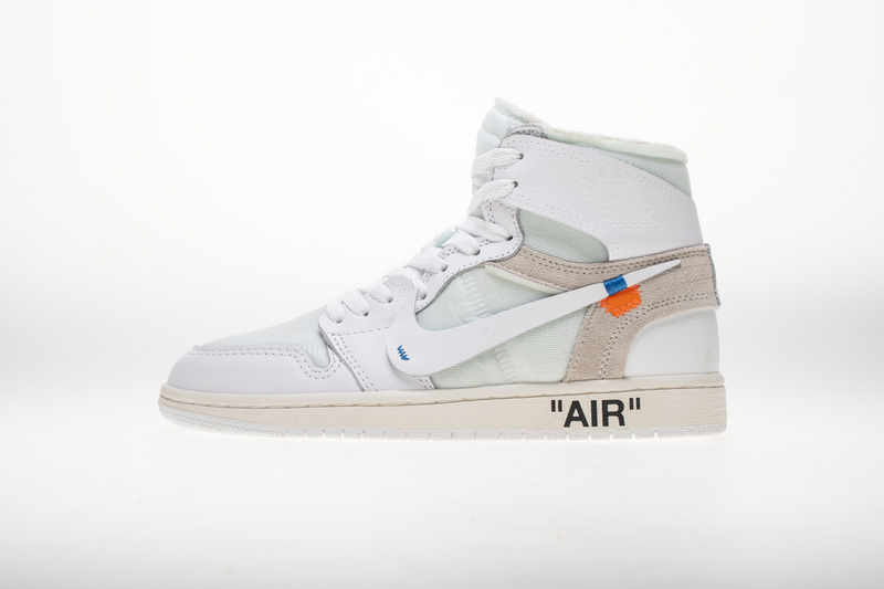 Off-White X Air Jordan 1 Retro High OG 'White' 2018 AQ0818-100