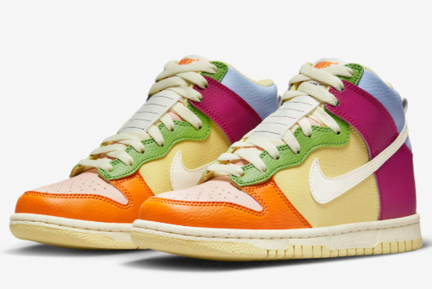 Nike Dunk High GS 'Multi-Color' DZ5638-500 - Stylish and Vibrant Sneakers
