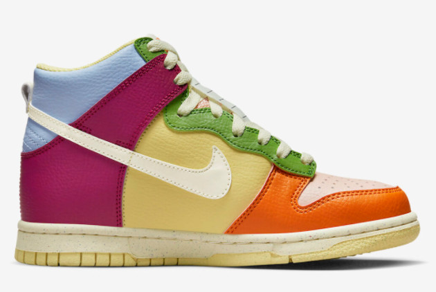 Nike Dunk High GS 'Multi-Color' DZ5638-500 - Stylish and Vibrant Sneakers