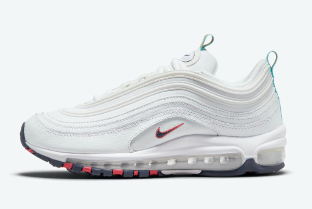 Nike Air Max 97 White/Multi-Color DH1592-100: Ultimate Style and Comfort