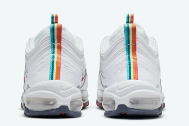 Nike Air Max 97 White/Multi-Color DH1592-100: Ultimate Style and Comfort