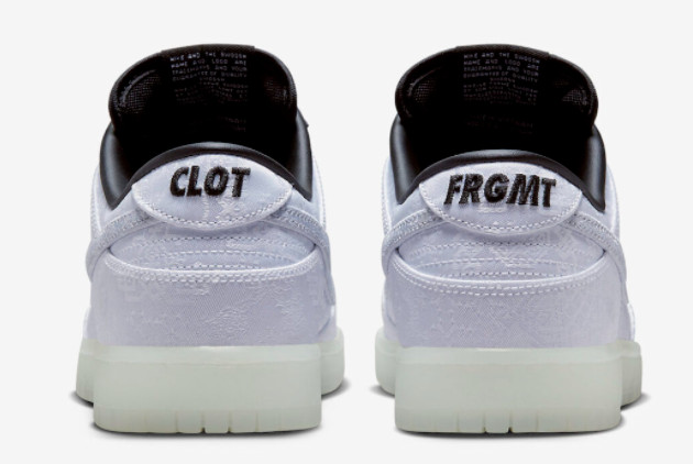 Clot x Fragment x Nike Dunk Low '20th Anniversary' FN0315-110 - Limited Edition Sneakers