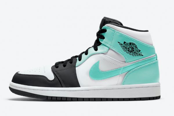 Air Jordan 1 Mid 'Island Green' 554724-132 - Stylish and Sleek Sneakers