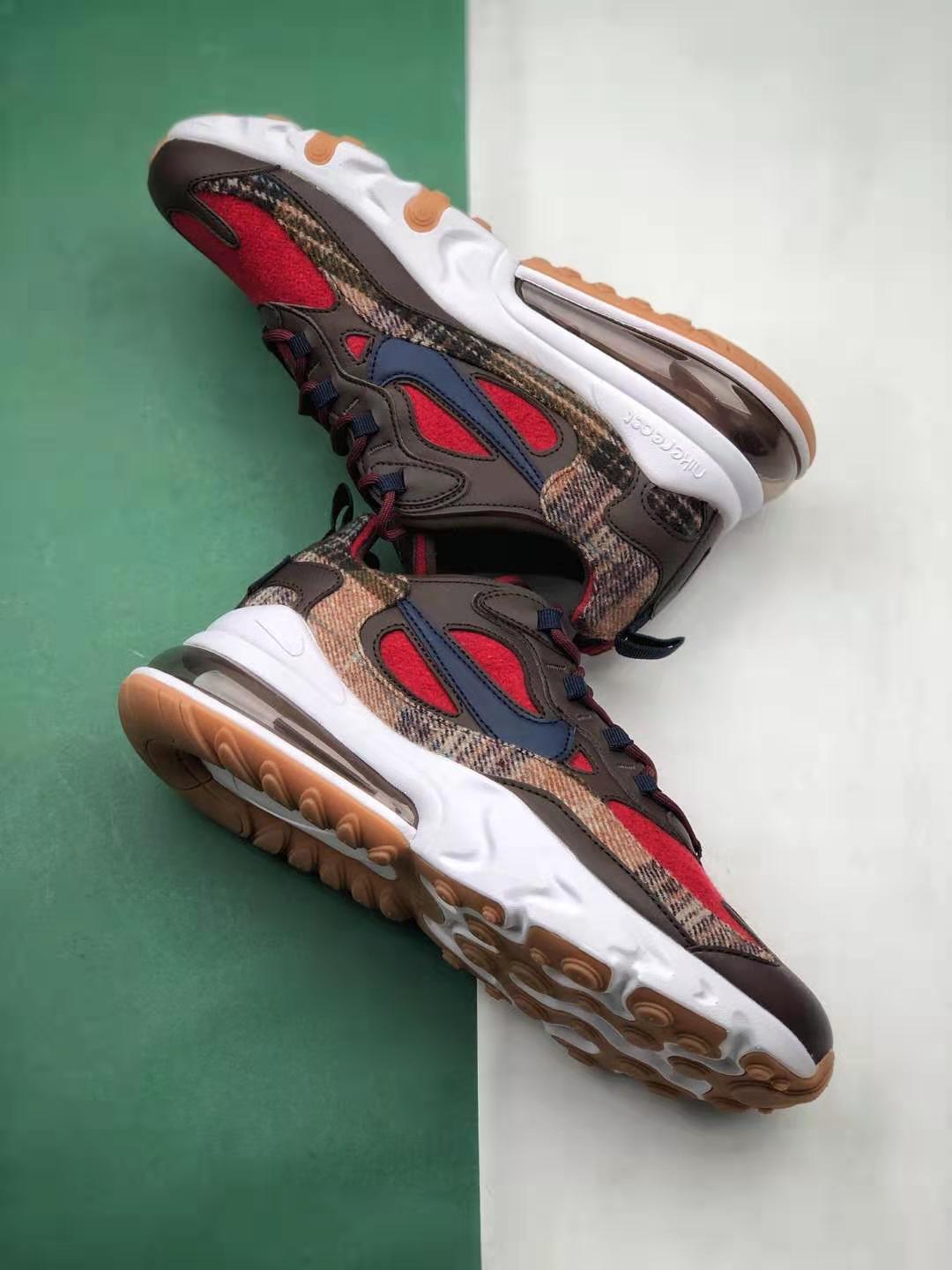Nike Air Max 270 React Pendleton ID Multi Color CQ7388-991 | Limited Edition 2022 Release