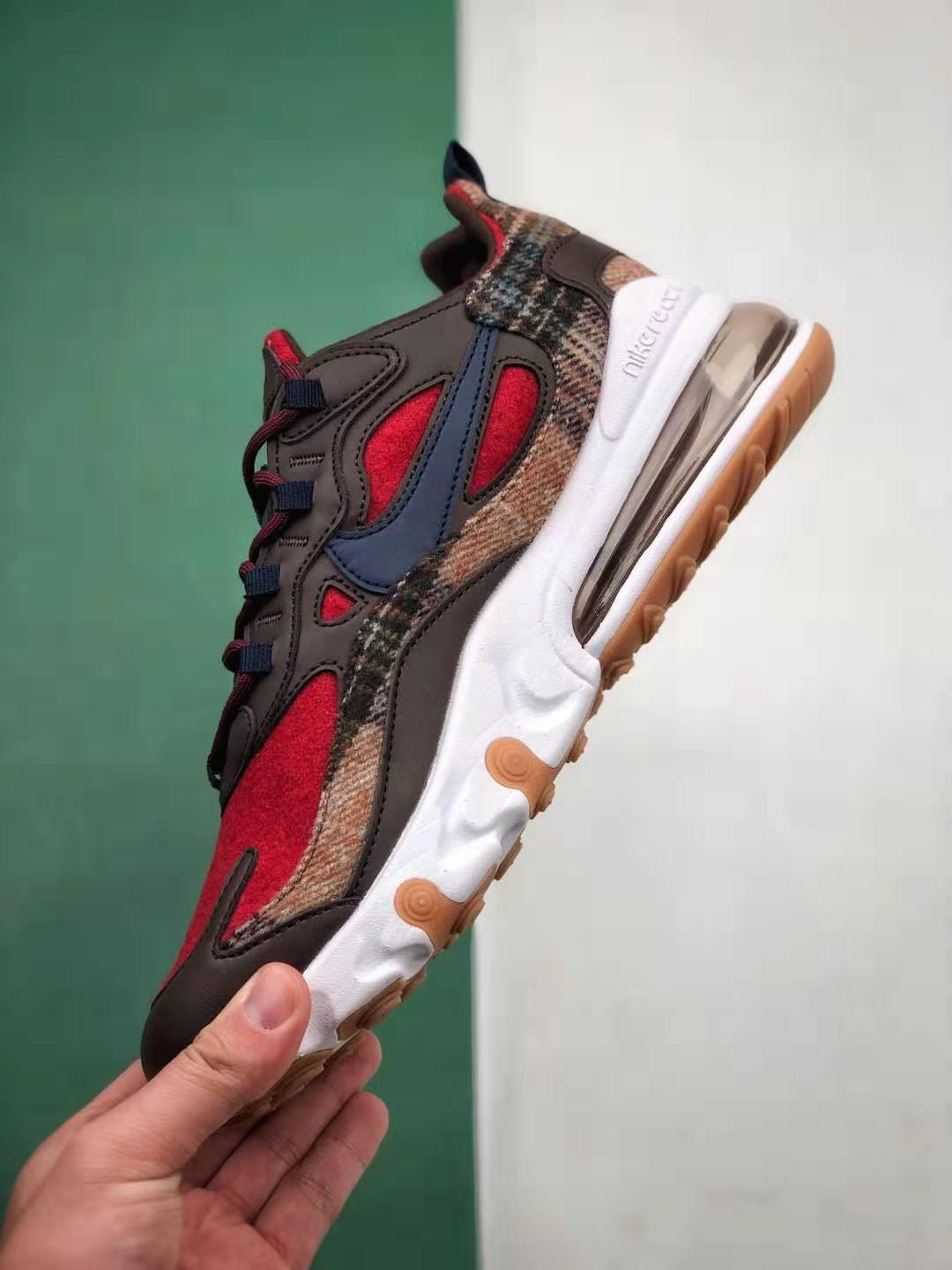 Nike Air Max 270 React Pendleton ID Multi Color CQ7388-991 | Limited Edition 2022 Release