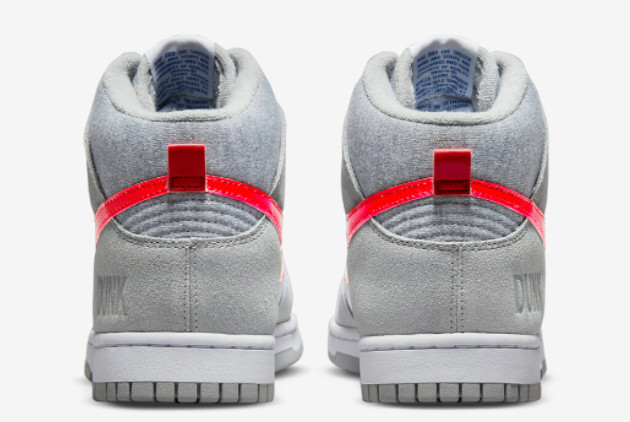 Nike Dunk High 'Athletic Club' White/Grey-Red DJ6152-001 - High Performance Sneakers for Sports Enthusiasts