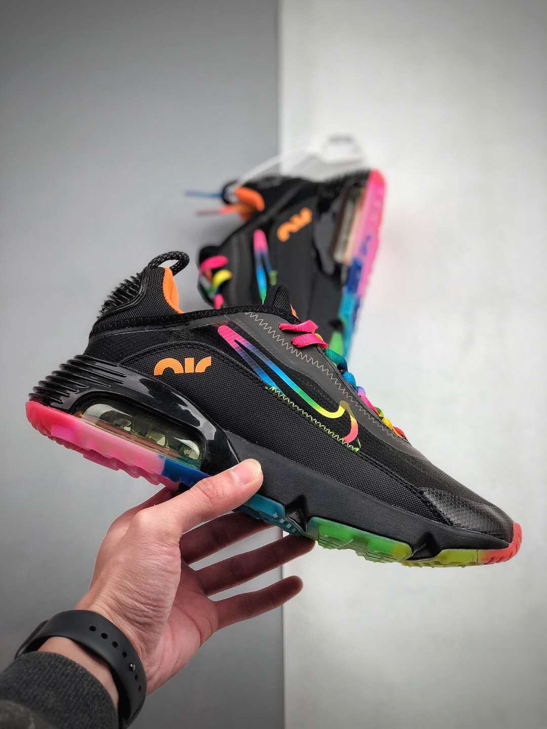 Nike Air Max 2090 Black Multi Color CT7695-009 - Modern Style with Vibrant Flair