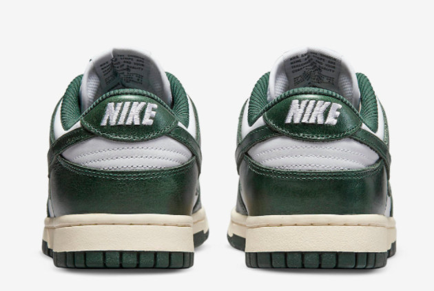 Nike Dunk Low Vintage Green DQ8580-100 | Retro Sneakers for Men