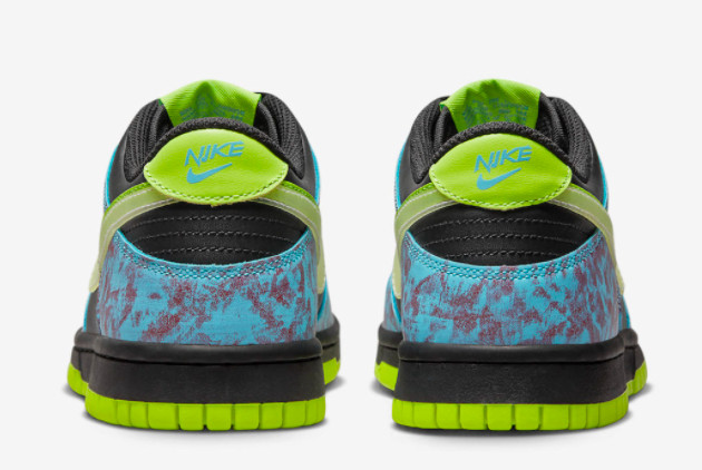 Nike Dunk Low GS 'Acid Wash' Multi-Color/Volt-Black-Baltic Blue - DV1694-900 | Limited Edition Sneakers