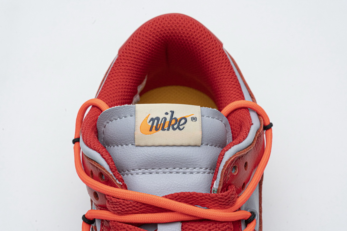 Nike OFF-WHITE X Dunk Low University Red CT0856-600 - Stylish and Exclusive Collaboration