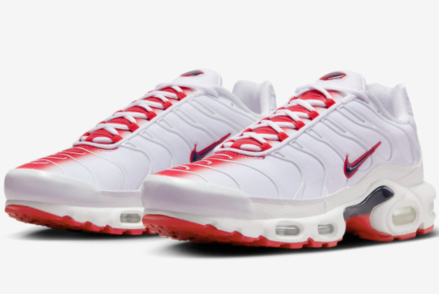 Nike Air Max Plus White/Red FN3410-100 - Buy Now for Superior Style & Comfort!