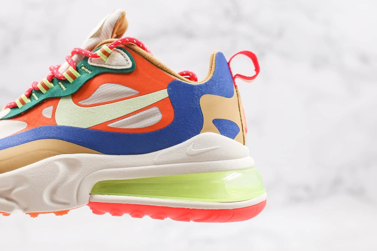 Nike Air Max 270 React 'Multi-Color' CQ4805-071 - Trendy and Stylish Sneakers for Men and Women