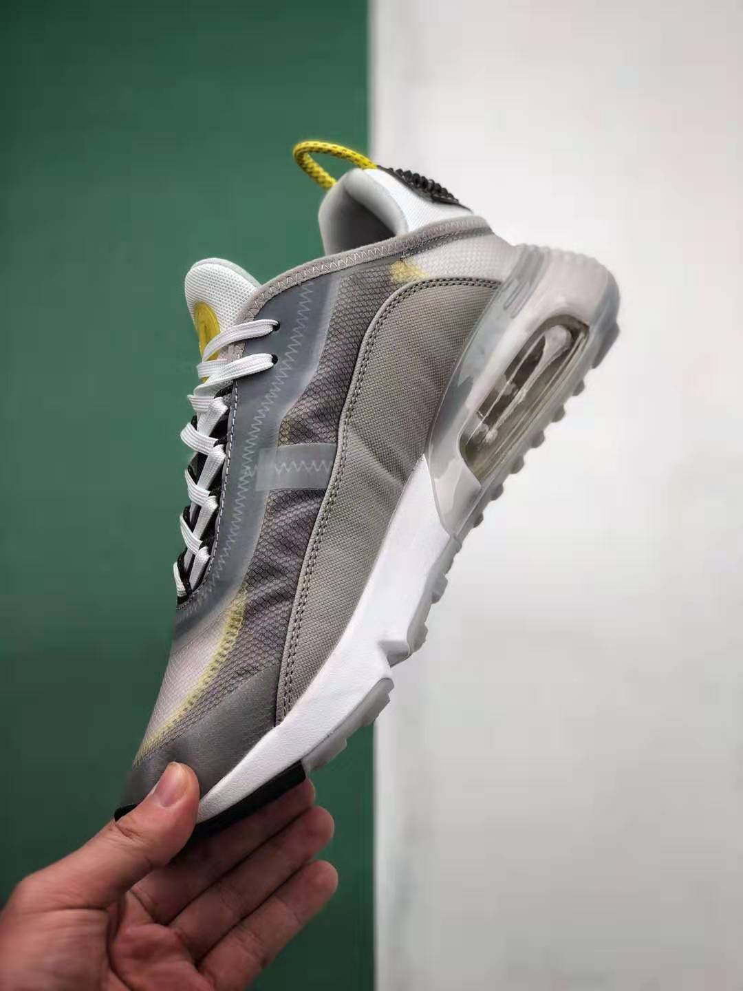Nike Air Max 2090 Light Grey White Khaki Multi-Color CQ7630-010: Stylish and Comfy Trainers for a Modern Look