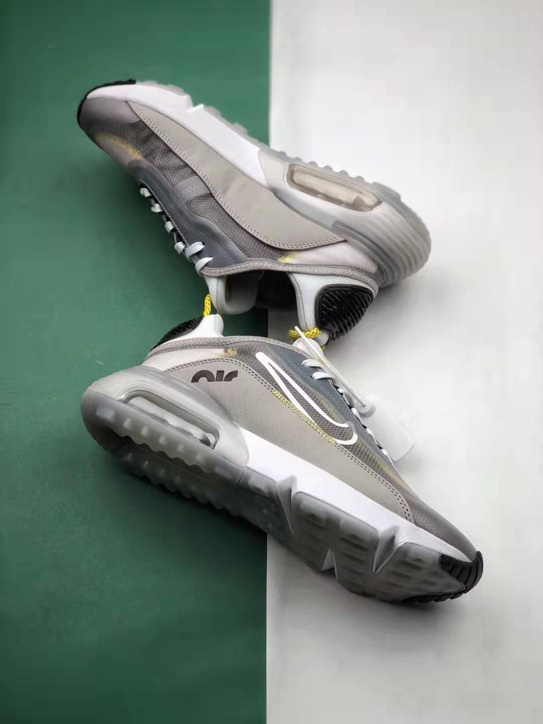 Nike Air Max 2090 Light Grey White Khaki Multi-Color CQ7630-010: Stylish and Comfy Trainers for a Modern Look