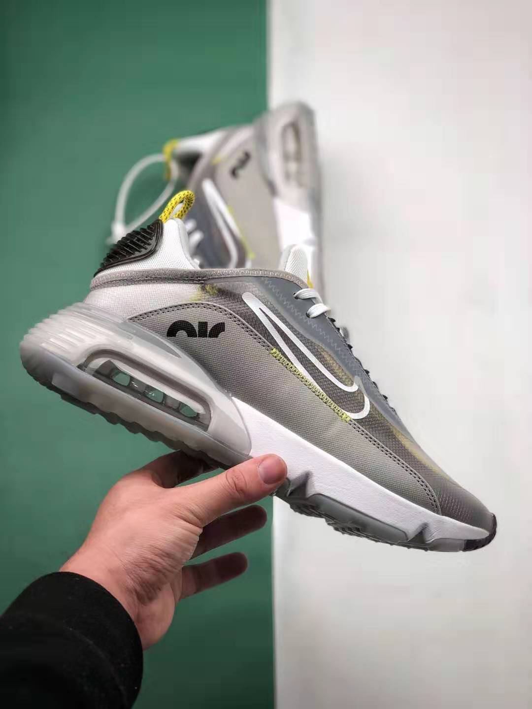 Nike Air Max 2090 Light Grey White Khaki Multi-Color CQ7630-010: Stylish and Comfy Trainers for a Modern Look