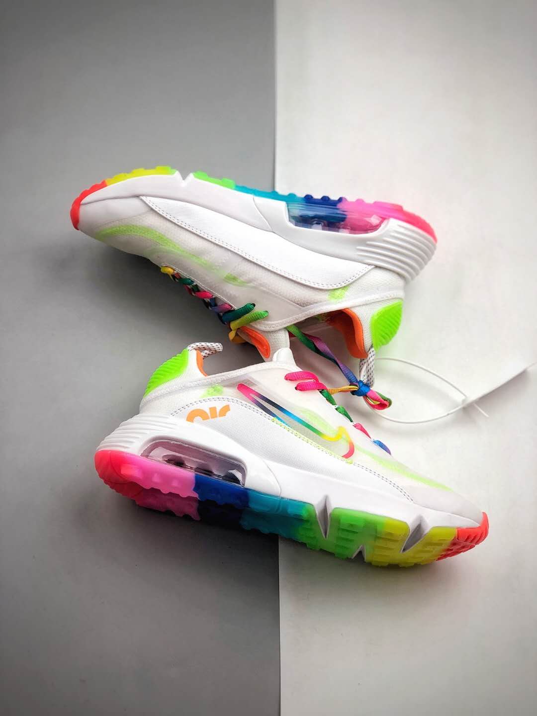Nike Air Max 2090 White Multi Color CT7695-105 - Stylish & Comfortable Sneakers