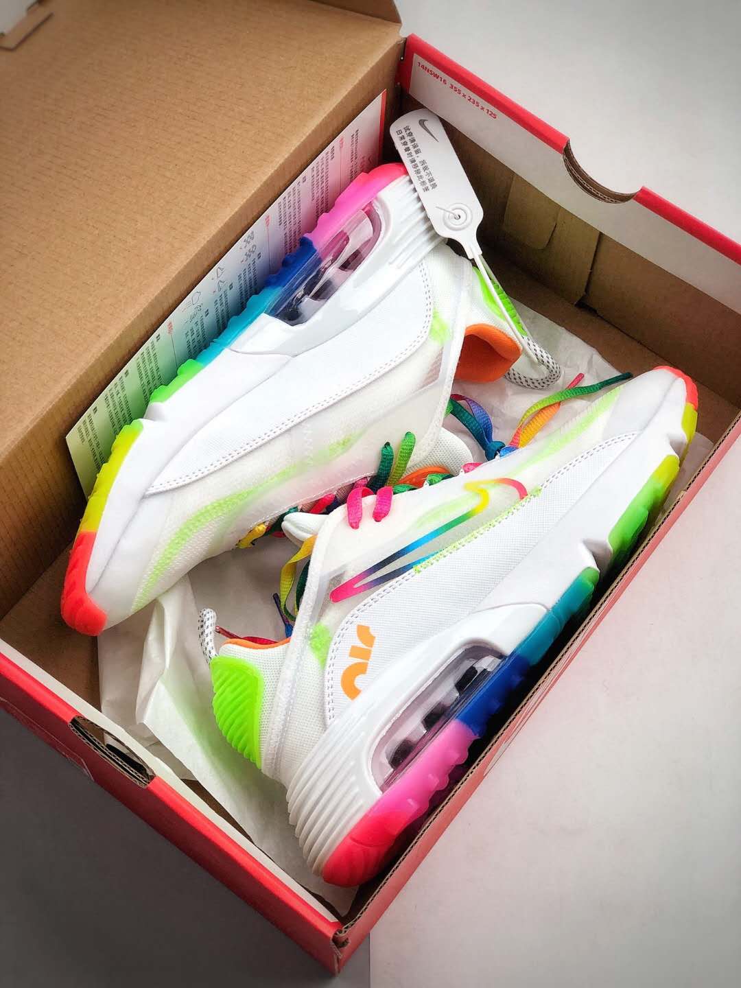 Nike Air Max 2090 White Multi Color CT7695-105 - Stylish & Comfortable Sneakers