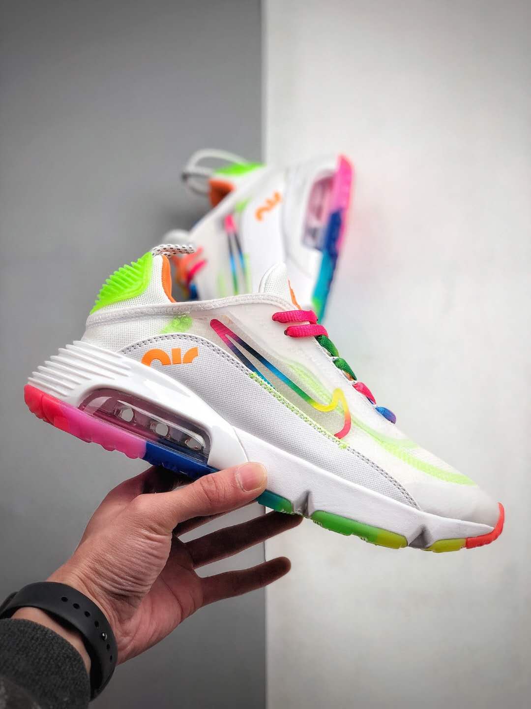 Nike Air Max 2090 White Multi Color CT7695-105 - Stylish & Comfortable Sneakers