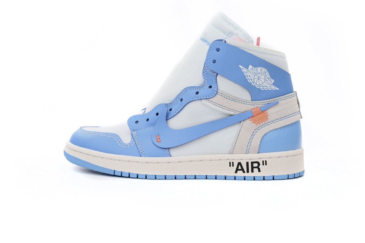 Off-White X Air Jordan 1 Retro High OG 'UNC' AQ0818-148