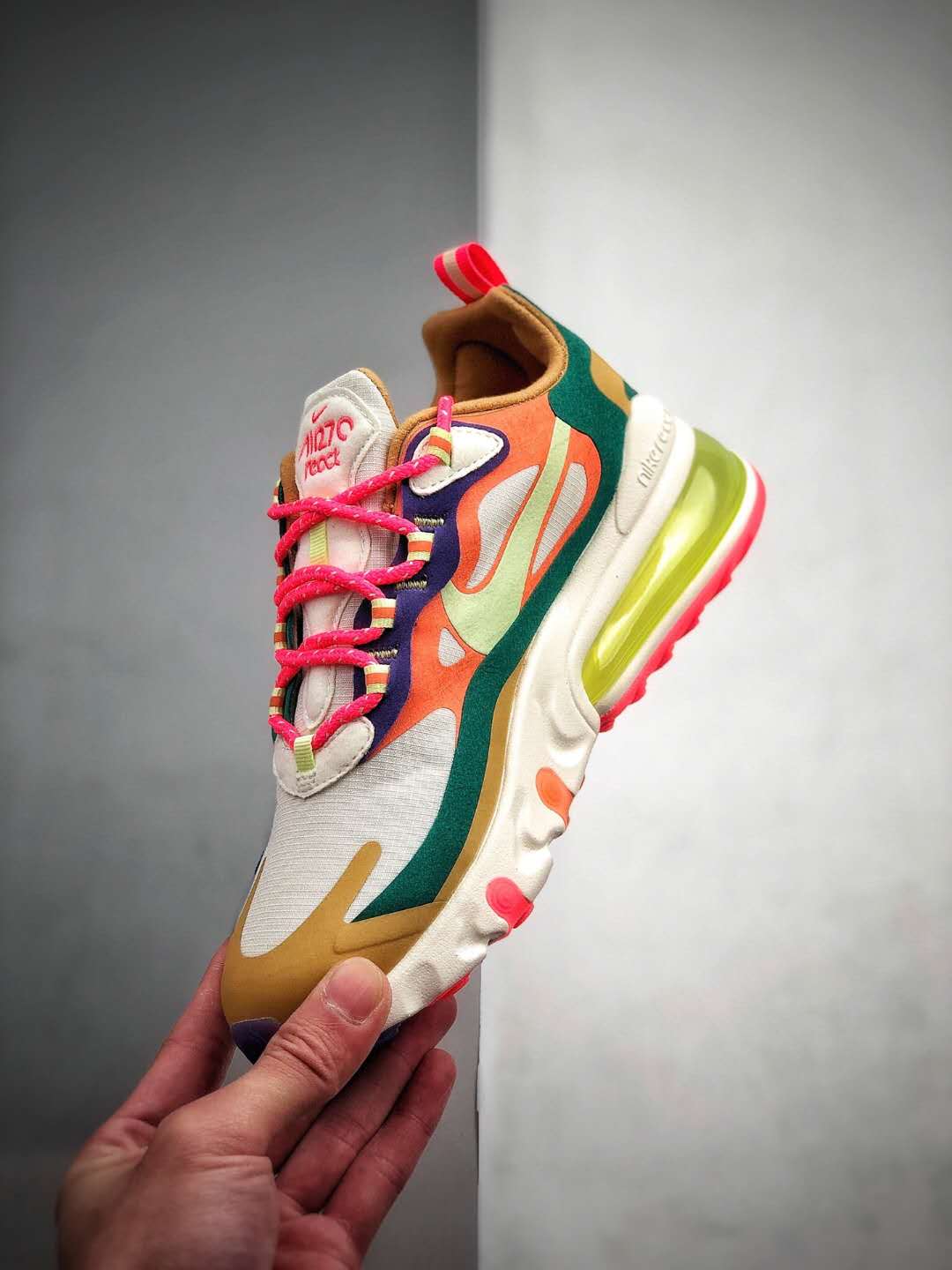 Nike Air Max 270 React 'Multi-Color' CQ4805-071 - Latest Nike Sneakers Online