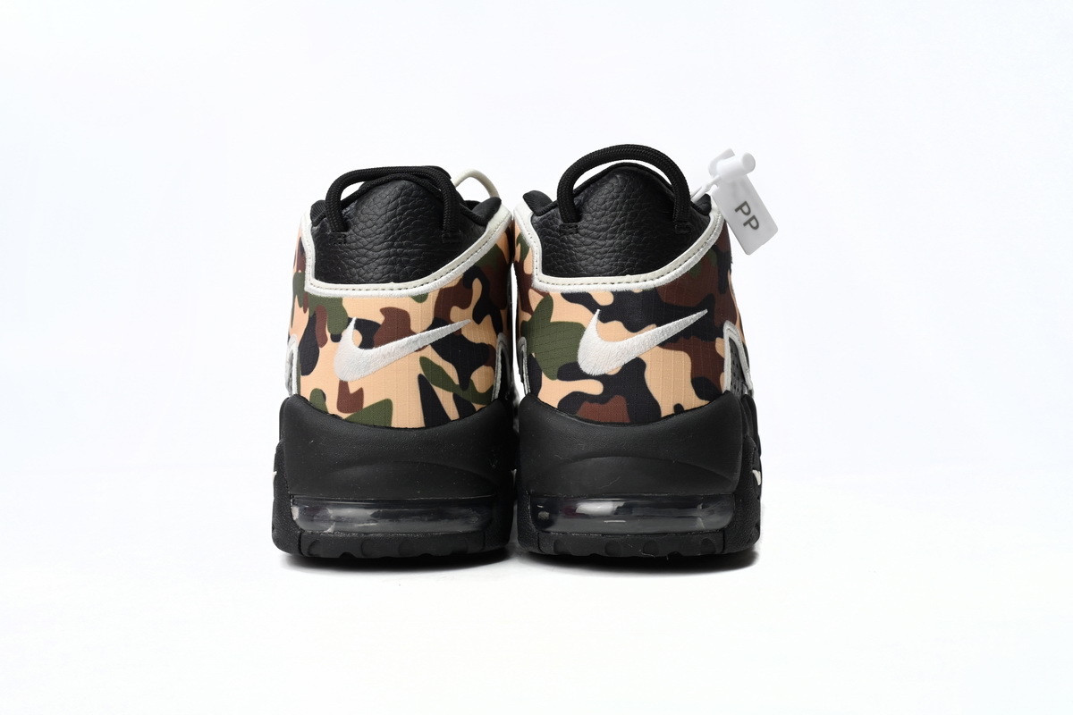 Nike Air More Uptempo QS 'Camo' CJ6122-001 - Unique Camouflage Design for Sneaker Enthusiasts