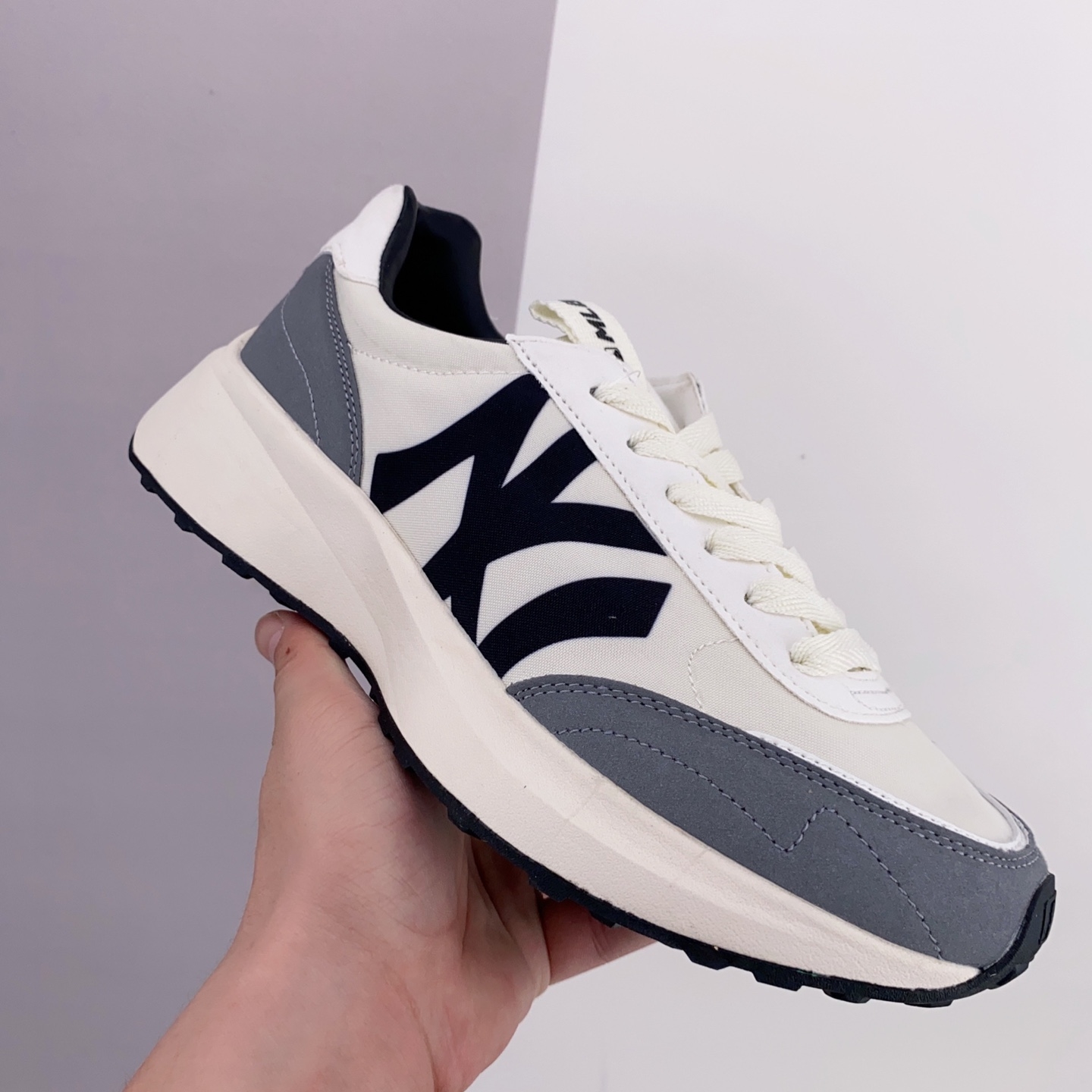 MLB Bigball Chunky Jogger NY Shoes Baseball - 3ASXX112N-50WHS | Premium Athletic Footwear!