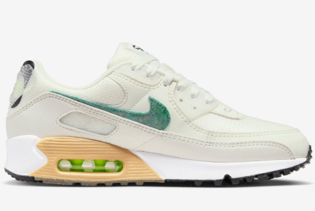 Nike Air Max 90 Vintage White/Sail-Green DO9850-100 - Stylish Retro Sneakers