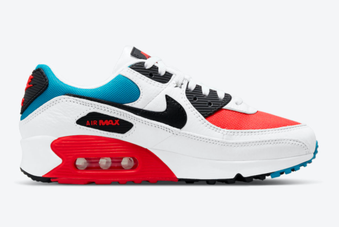 Nike Air Max 90 'Firecracker' DD9795-100 - Explosive Style and Comfort