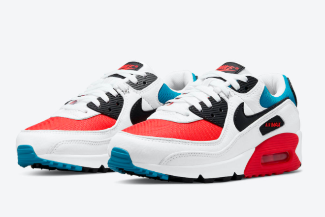 Nike Air Max 90 'Firecracker' DD9795-100 - Explosive Style and Comfort