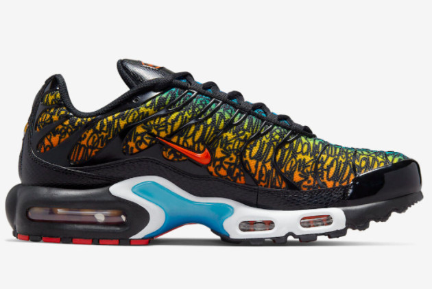 Nike Air Max Plus 'Graffiti' Black/Multicolor DX2665-001 - Shop Now for the Iconic Design and Vibrant Aesthetic at Competitive Prices!