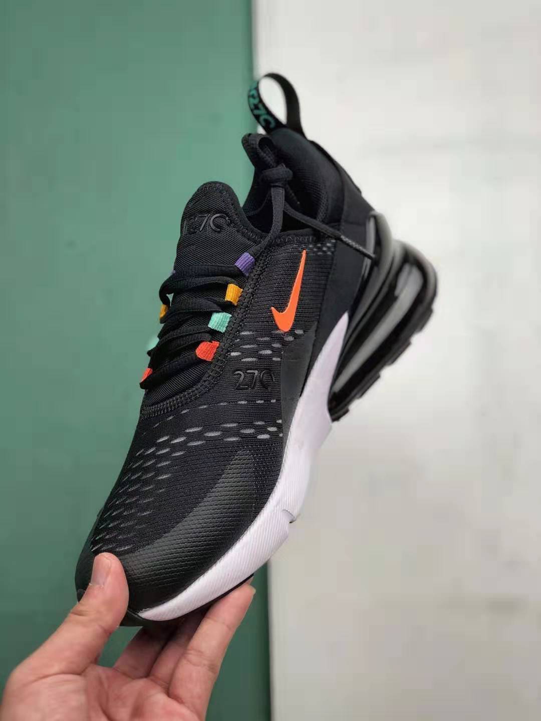 Nike Air Max 270 Black Multicolor AH8050-023 | Stylish Sneakers