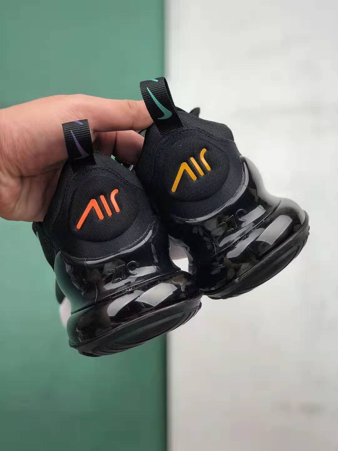 Nike Air Max 270 Black Multicolor AH8050-023 | Stylish Sneakers