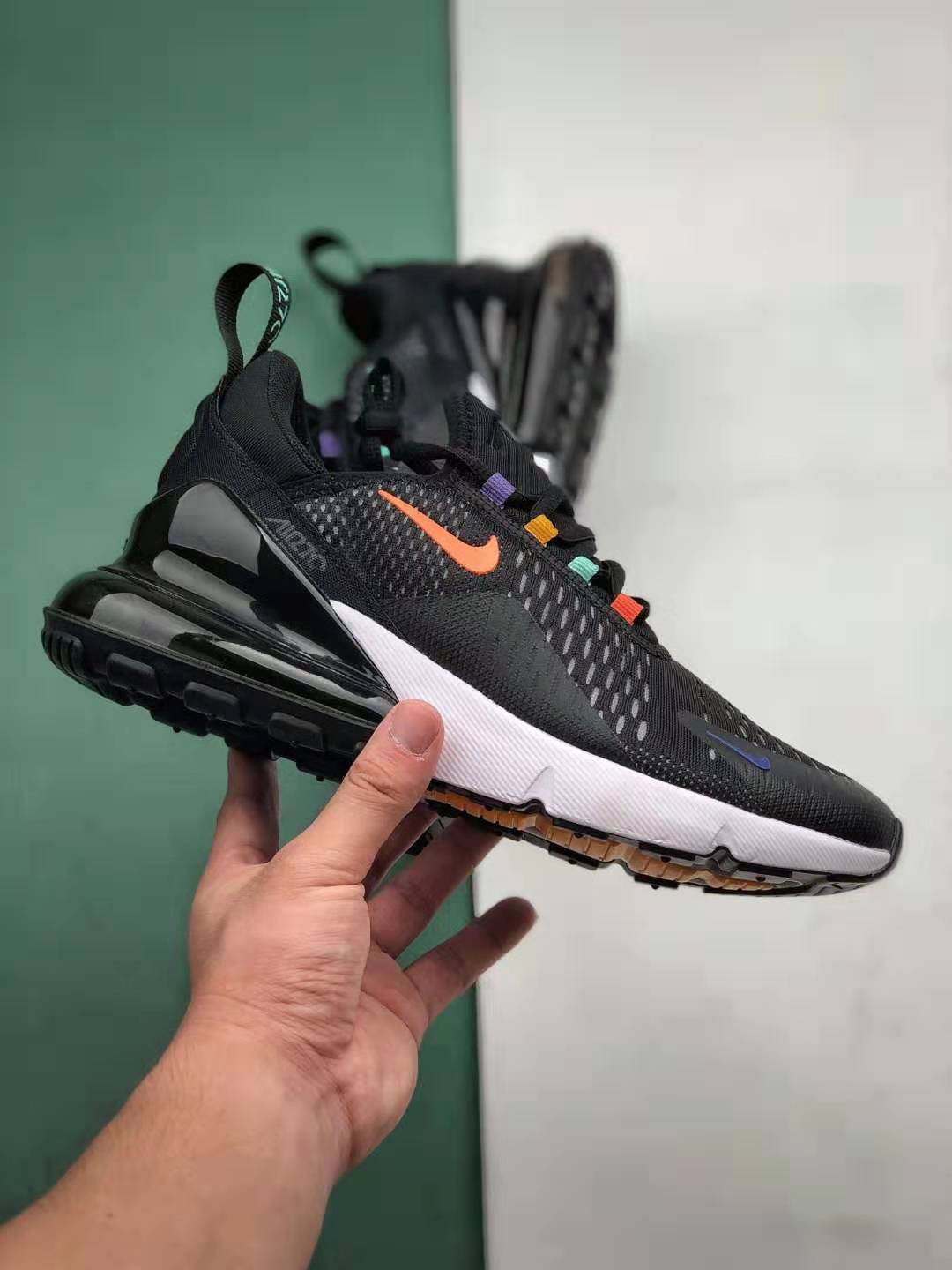 Nike Air Max 270 Black Multicolor AH8050-023 | Stylish Sneakers