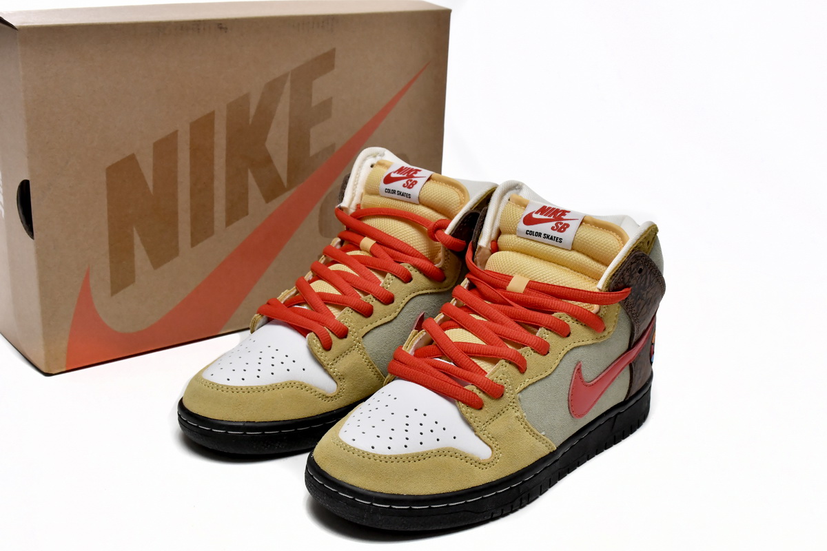 Nike Color Skates X Dunk High SB 'Kebab And Destroy' - CZ2205-700 | Exclusive Design, Premium Quality