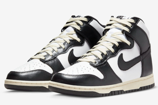 Nike Dunk High 'Vintage Black' White/Black - DQ8581-100 | Shop Now
