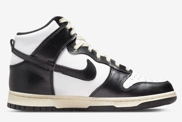 Nike Dunk High 'Vintage Black' White/Black - DQ8581-100 | Shop Now